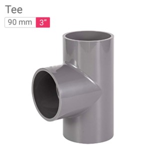 Star PVC Tee 90mm 3inch