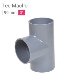 Star PVC Tee Macho 90mm 3inch