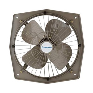 Crompton Trans Air 12inch 300mm Grey Metal Exhaust Fan