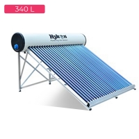 Hykon DuraP340 Powder coated Outer Tank, PP Inner tank ,58x2100 Evacuated 26 Glass Tubes 2000PM Standard Solar Water Heater