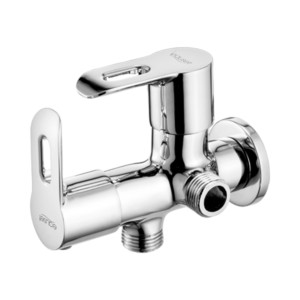 Eauset Ashley Two Way Angular Stop Cock In Double Control System With Wall Flange