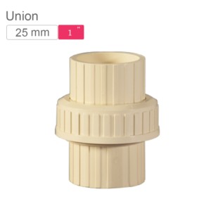 Supreme AquaGold uPVC Union 25mm SCH 80 Off White
