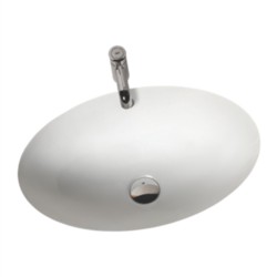 Varmora Agata 555x405x230 Off White Under Counter Wash Basin