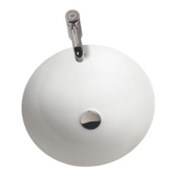 Varmora Torus 465x465x180 Off White Under Counter Wash Basin