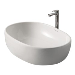 Varmora Oliver 490x355x140 Off White Table Top Wash Basins