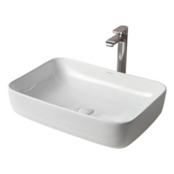 Varmora Avery 595x410x155 Off White Table Top Wash Basins
