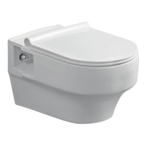 Varmora Grafica 550x365x365 with slim seat cover Alaska White Wall Hung water closet