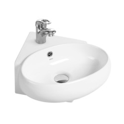 Cera Candle 400x380x140mm Snow White Table Top / Wall Hung Wash Basins