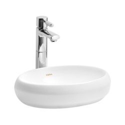 Cera Caddie 400x300 Snow White Table Top Wash Basin