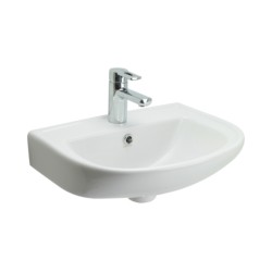Cera Cadal 515 x 410 Snow White Wall hung wash basins without pedestal