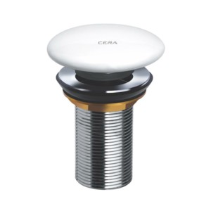 Cera Waste coupling with ceramic pop up push type full thread 32mm