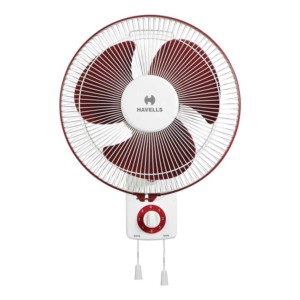 Havells Accelero HS 300mm White Red Wall Fan