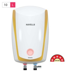 Havells Instanio 10L White Mustard Water Heater