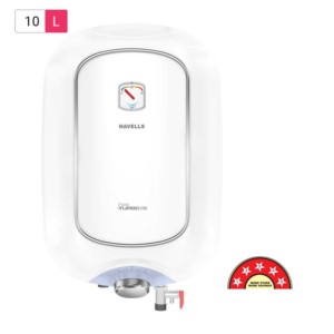 Havells Puro Turbo DX 10L White Blue Water Heater