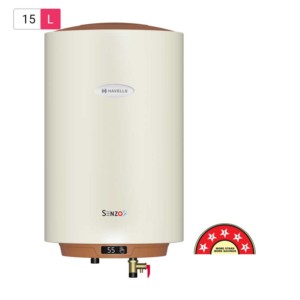 Havells Senzo 15L Ivory Brown Water Heater