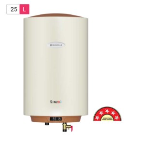 Havells Senzo 25L Ivory Brown Water Heater