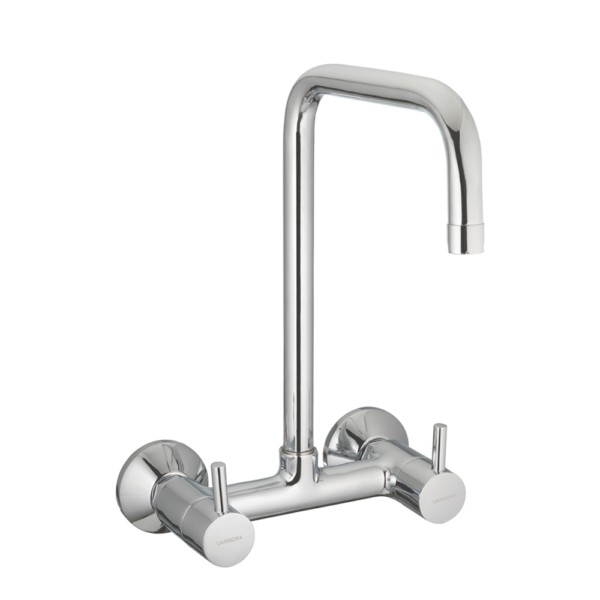 Varmora Fontana Pro Sink mixer with extended swivel spout & wall ...