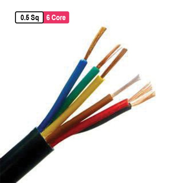 KEI 0.5sqmm 6 Core Flexible PVC Insulated Cable | mykit | Buy online ...