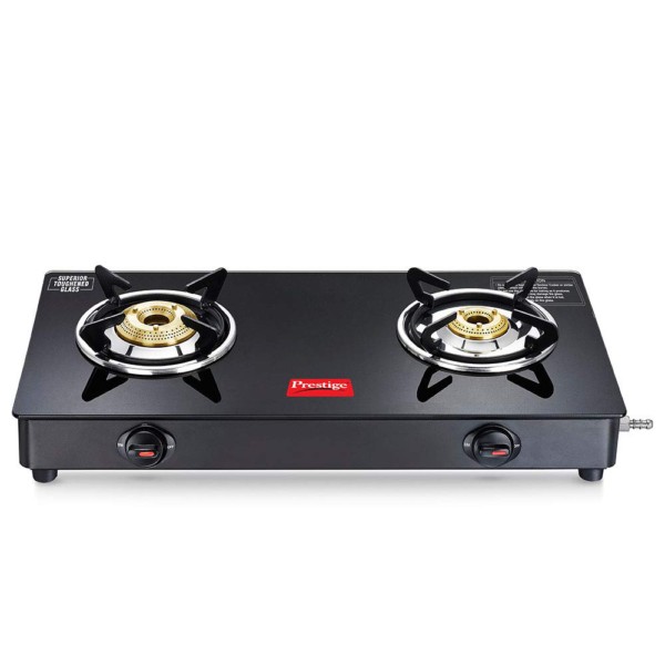 Prestige Marvel Plus 2B Black body AI Glass Top Gas Stove mykit Buy online Buy Prestige Glass Top Stove online