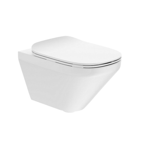 Kohler Modern Life Edge Wall Hung Water Closet With Quiet Close Uf Seat Cover White Mykit 5442