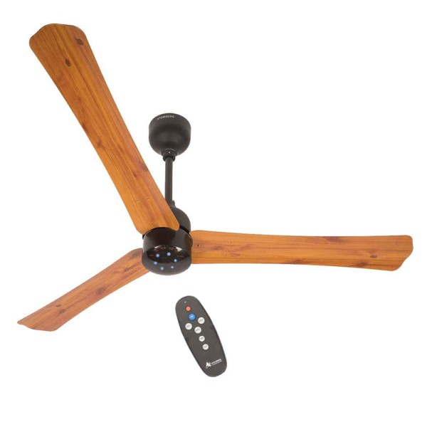 Atomberg Renesa+ 1400mm Golden Oakwood Wooden Ceiling Fan mykit Buy