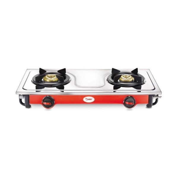 Prestige Sleek B Stainless Steel Lpg Gas Stove Mykit Buy Online Buy Prestige Lpg Stove