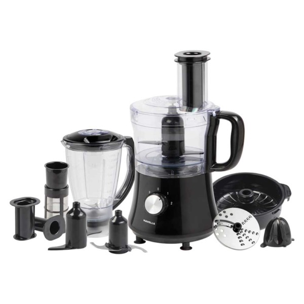 Havells Convenio 500 FP Black 500W Food Processor | mykit | Buy online ...