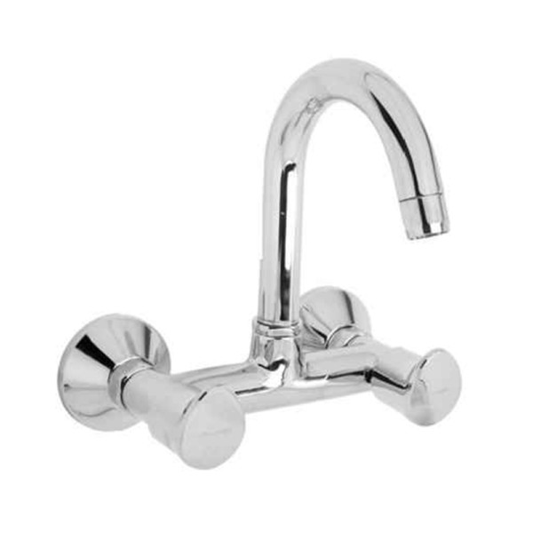 Parryware Droplet Wall Mounted Sink Mixer Quarter Turn with Ceramic Innerhead mykit Buy