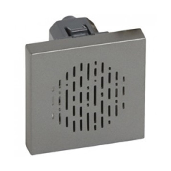 Legrand Arteor Electronic Chime Bell ding dong 230V 2 module Magnesium