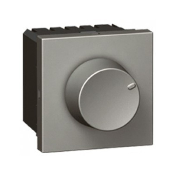 Legrand Arteor Light dimmer 60 to 400 watts 2 module Magnesium Square