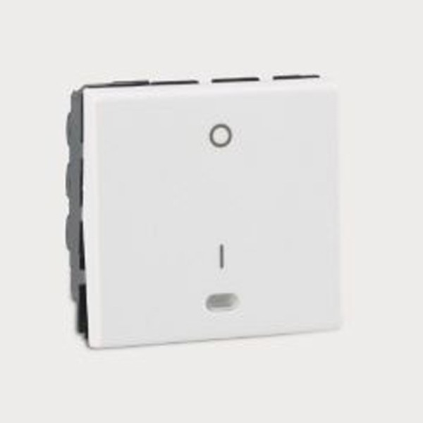 Legrand Myrius Switch 20a Dp 1 Way With Indicator 2 Module 230v White Mykit Buy Online Buy 2659