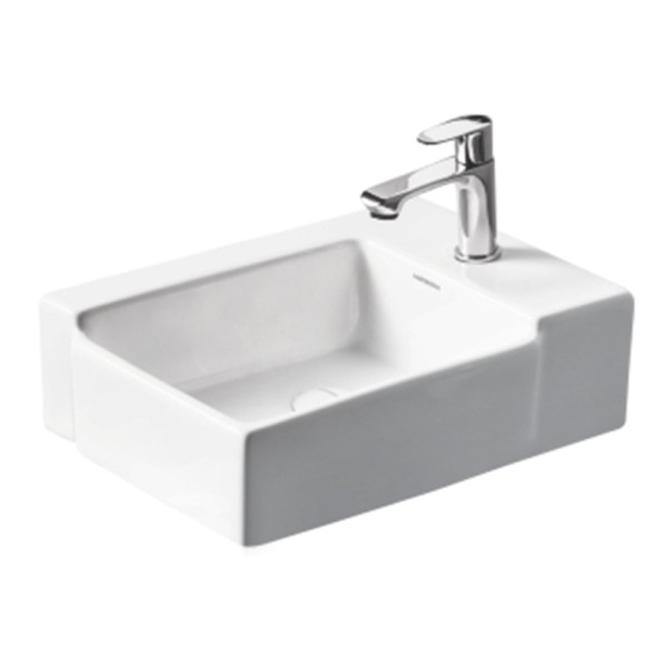 Varmora Connor 415x300x120 Off White Corner Wash Basin mykit Buy